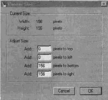   Canvas Size