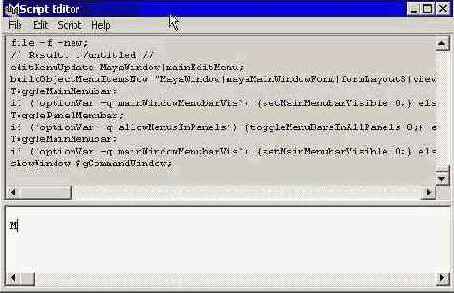       Script Editor